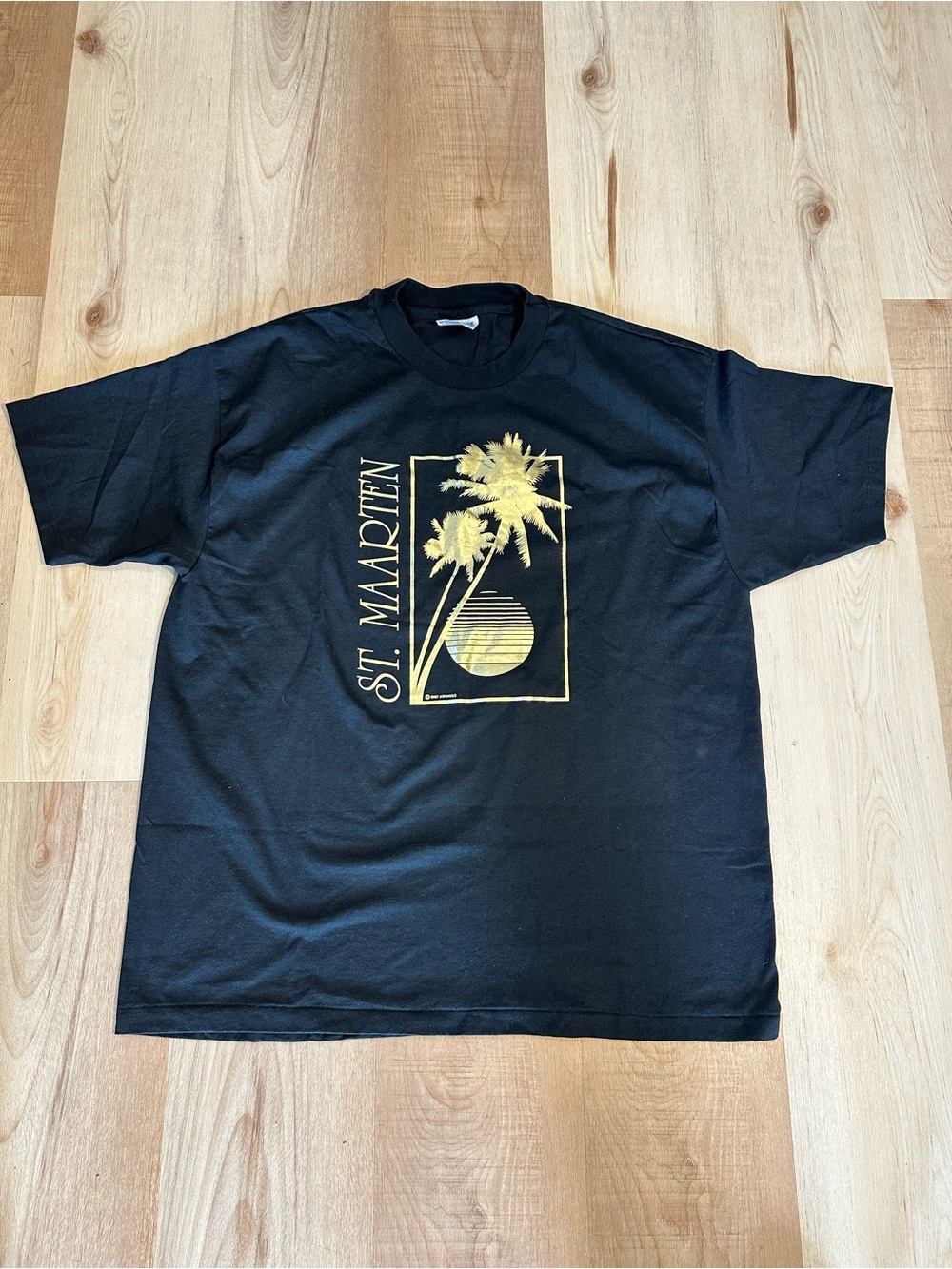 Vintage Hanes Label -1987ST.Maarten Island T-shirt Men's XL